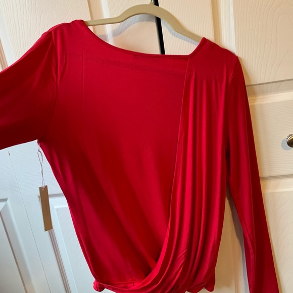 Tart Long Sleeve Wrap Front Top - Picture 8 of 12